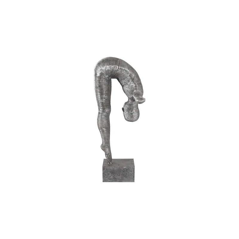 Aluminum Diving Statue