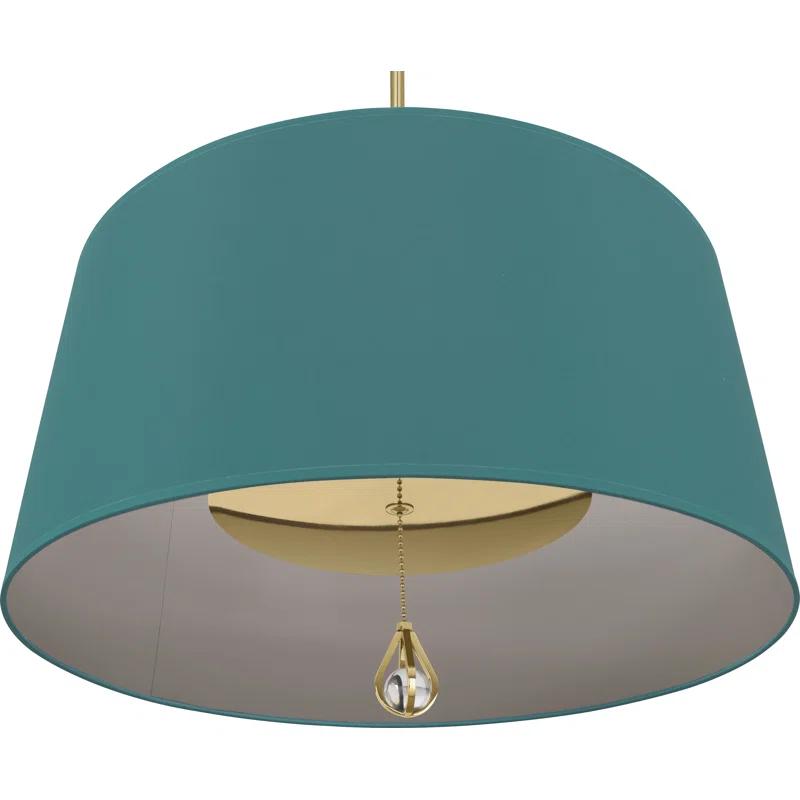 Robert Abbey Custis 3 - Light Drum Chandelier