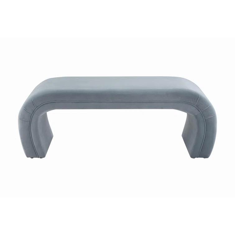 TOV Furniture Kenya Polyester Upholstered Bench
