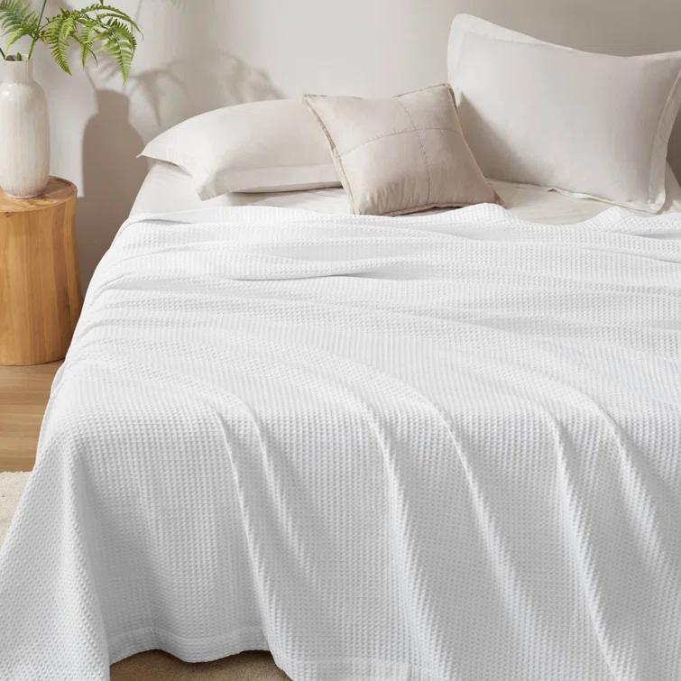 Waffle Weave Cotton Blanket