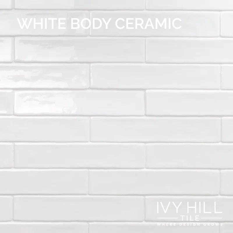 Bond Tile Brookline 10" x 2" Ceramic Bullnose Wall Tile Trim