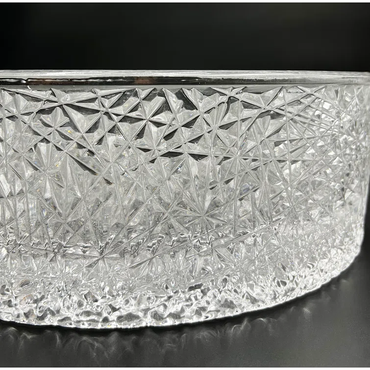 CastelloUSA Stadium 14" Glass Circular Bathroom Vessel Sink - Timeless Collection CB-VC-17-WH-14