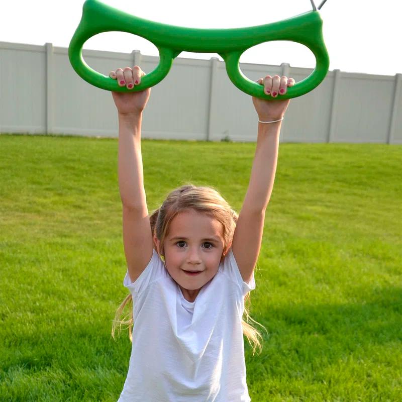 Sportspower Sportspower Sierra Vista Metal Swing Set with Lifetime Warranty on 5' Double Wall Slide