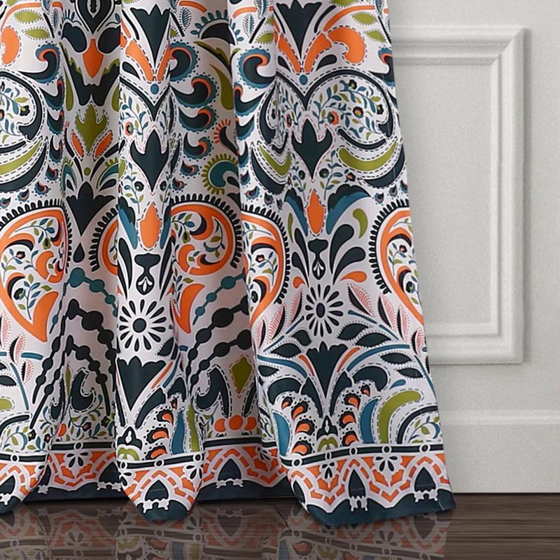 Lush Decor Polyester Room Darkening Curtain Pair (Set of 2)
