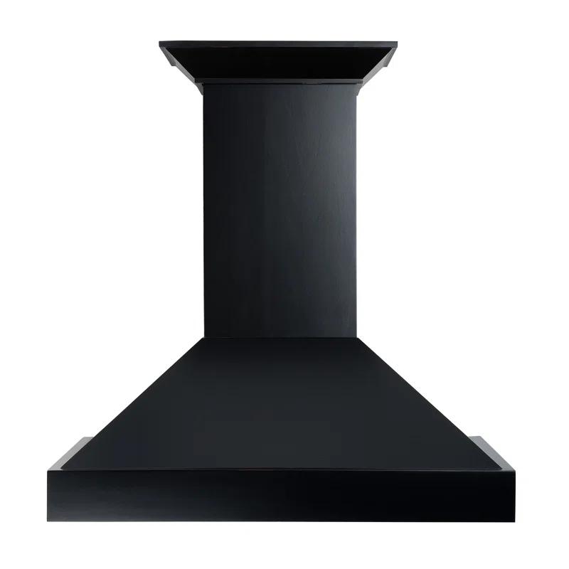 ZLINE 30 in. Convertible Vent Wooden Wall Mount Range Hood in Antigua & Walnut
