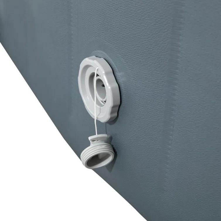 Bestway Bestway Coleman Hawaii Airjet Inflatable Hot Tub With Energysense Cover, Blue