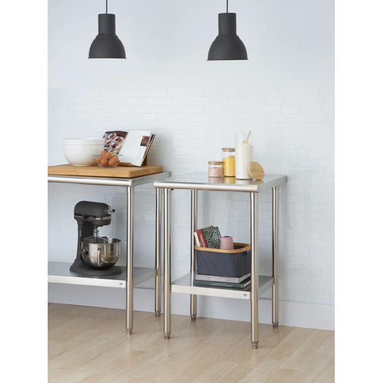 Prep & Savour Hany Metal Prep Table