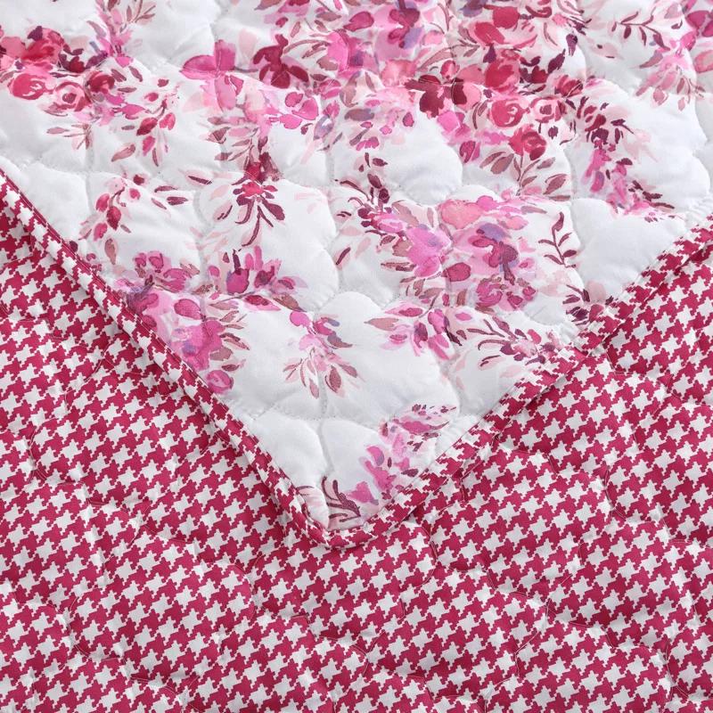 Betsey Johnson Florals Betsey Johnson Reversible Quilt Set