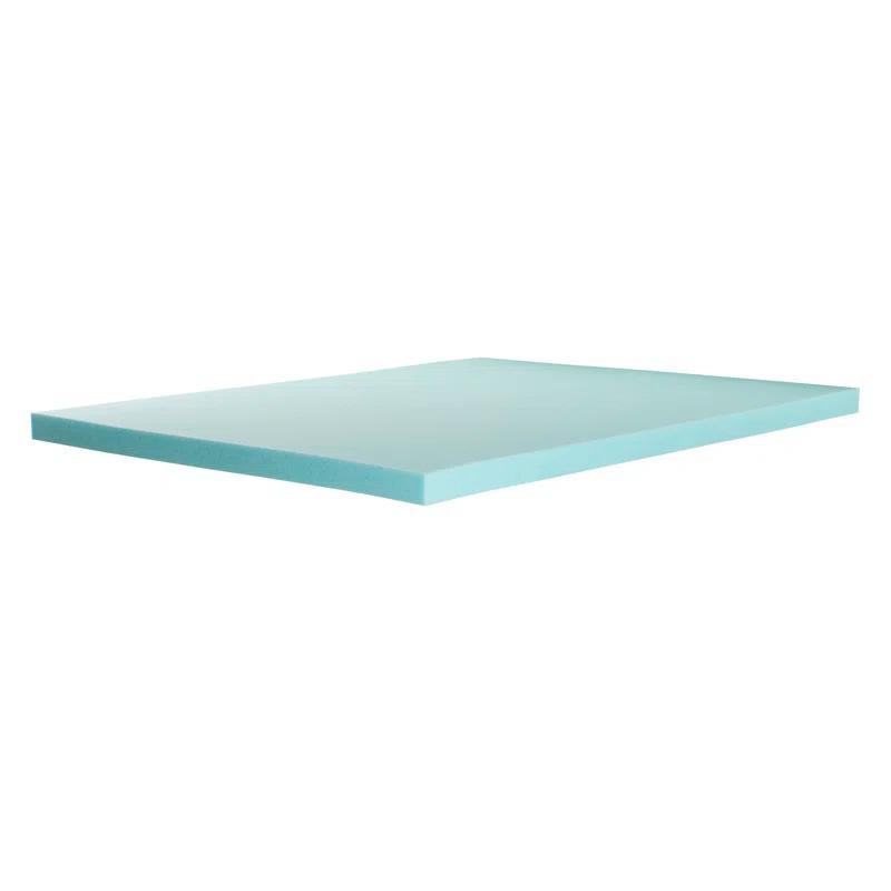Serta Serta Cooling ThermaGel Memory Foam Mattress Topper, 3 Inch