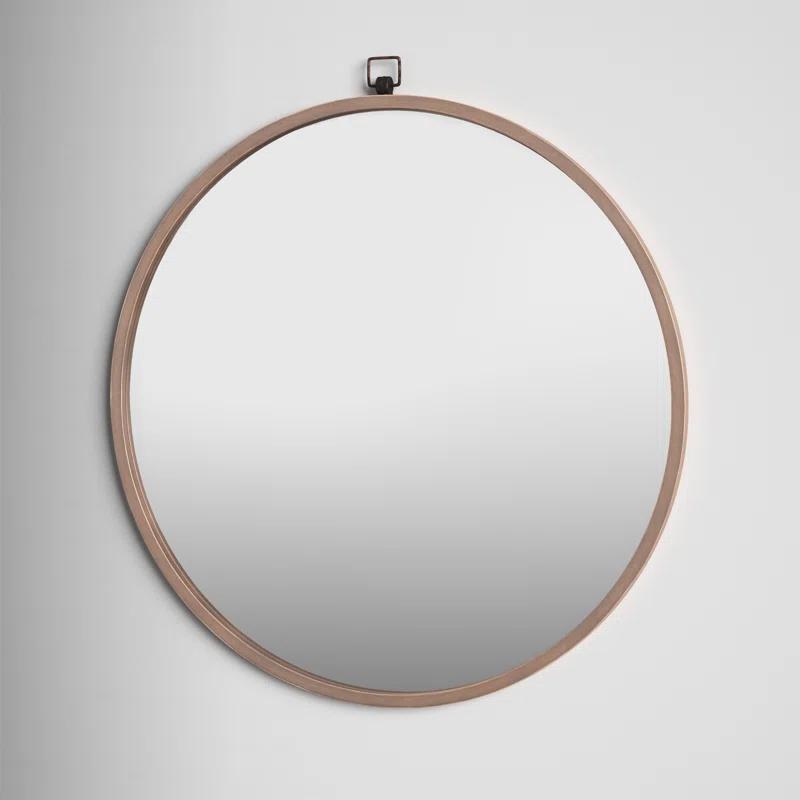 Kelly Clarkson Home Alariz Metal Flat Wall Mirror