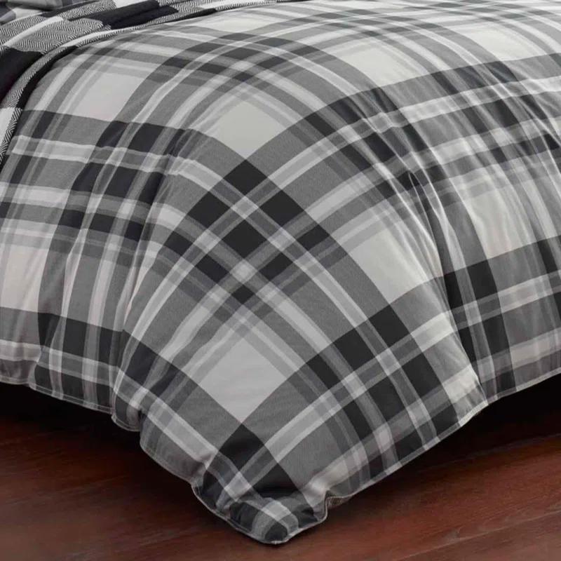 Eddie Bauer Coal Creek Plaid Cotton Comforter Set