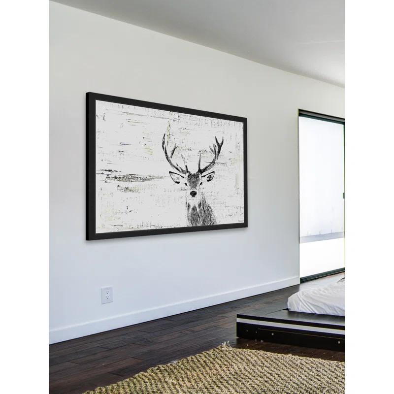 " Inquisitive Deer " Painting Print