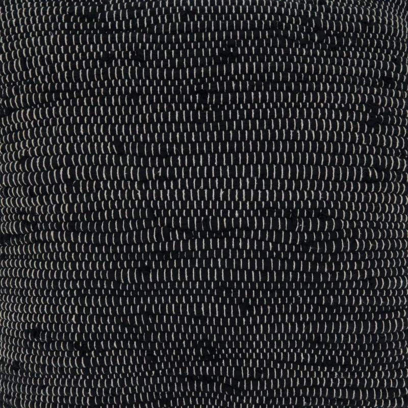Saro Noir Chindi Collection Cotton Throw Pillow