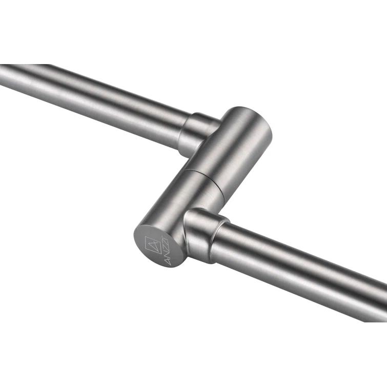 ANZZI ANZZI Braccia Series 24" Wall Mounted Pot Filler With Accessories KF-AZ258BN