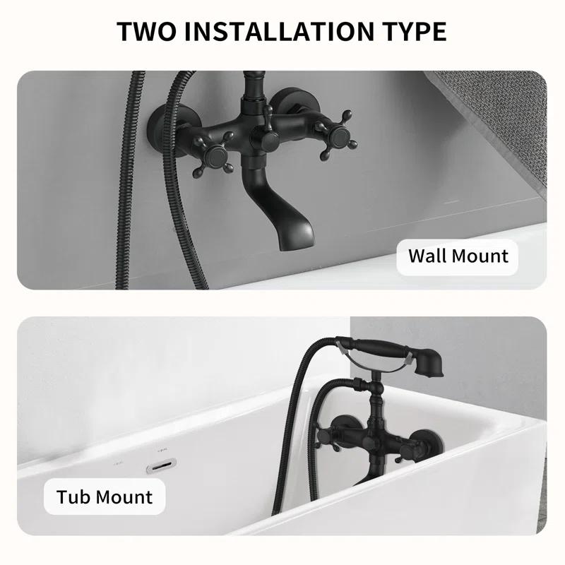 Wall Mounted Tub Spout