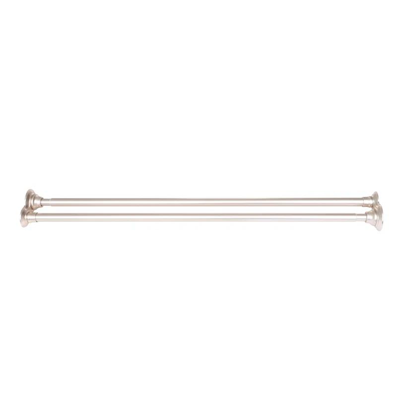72'' Straight Tension Shower Curtain Rod & Hook Set