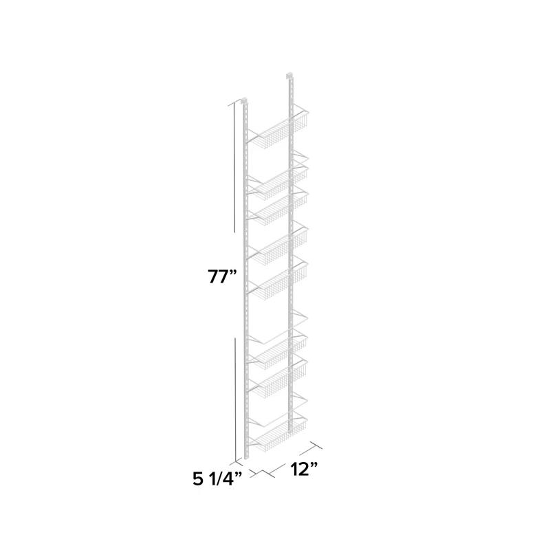 Wall Cabinet Door Organizer