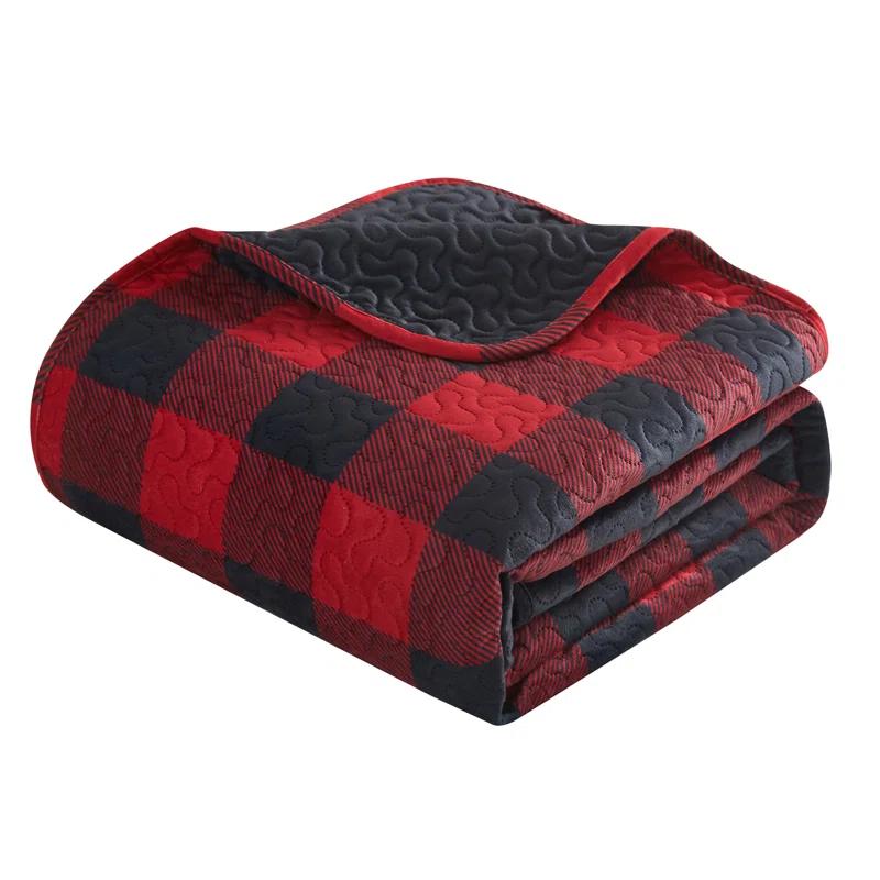 Dearfoams Dearfoams Plaid Quilt Set