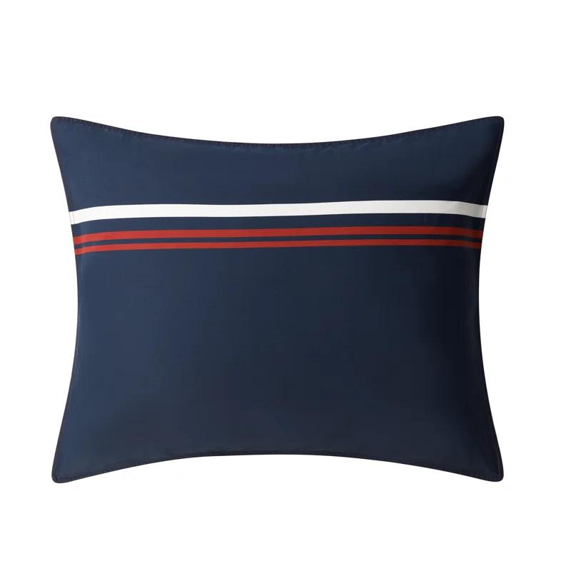 Nautica Mineola Cotton Navy Comforter Set