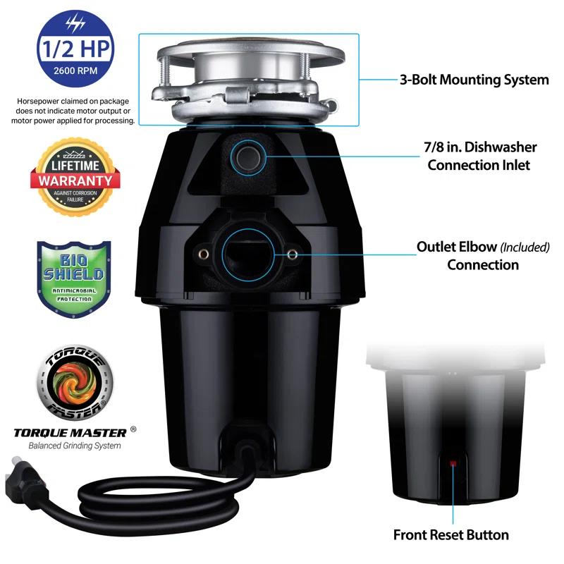 Eco Logic HP Continuous Garbage Disposal