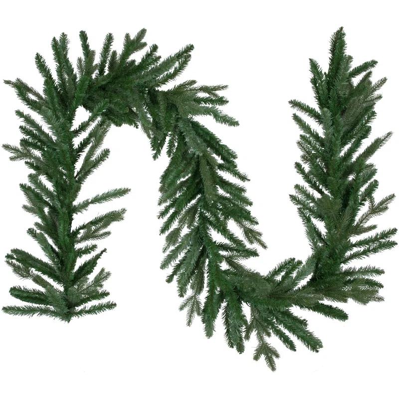 Northlight Seasonal 9' x 14" Grande Spruce Artificial Christmas Garland Unlit