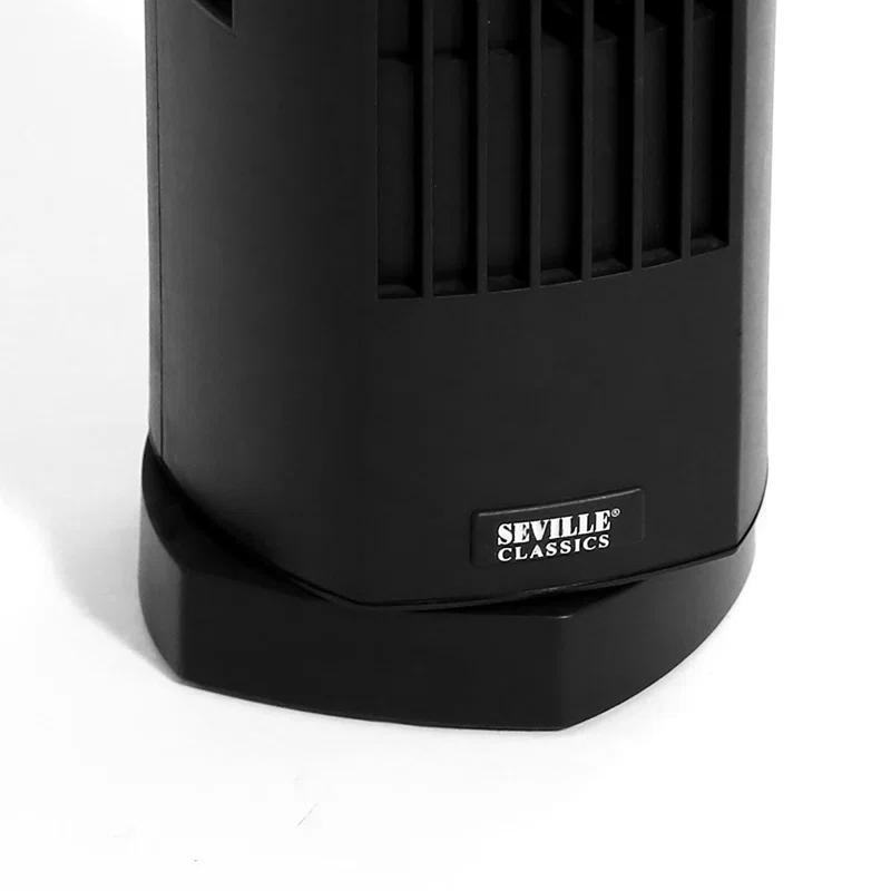 Seville Classics UltraSlimline® 40" Oscillating Tower Fan Combo