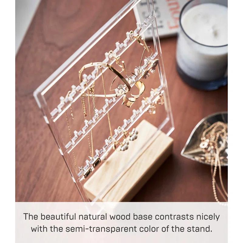 Yamazaki Home Rin Plastic Jewelry Stand