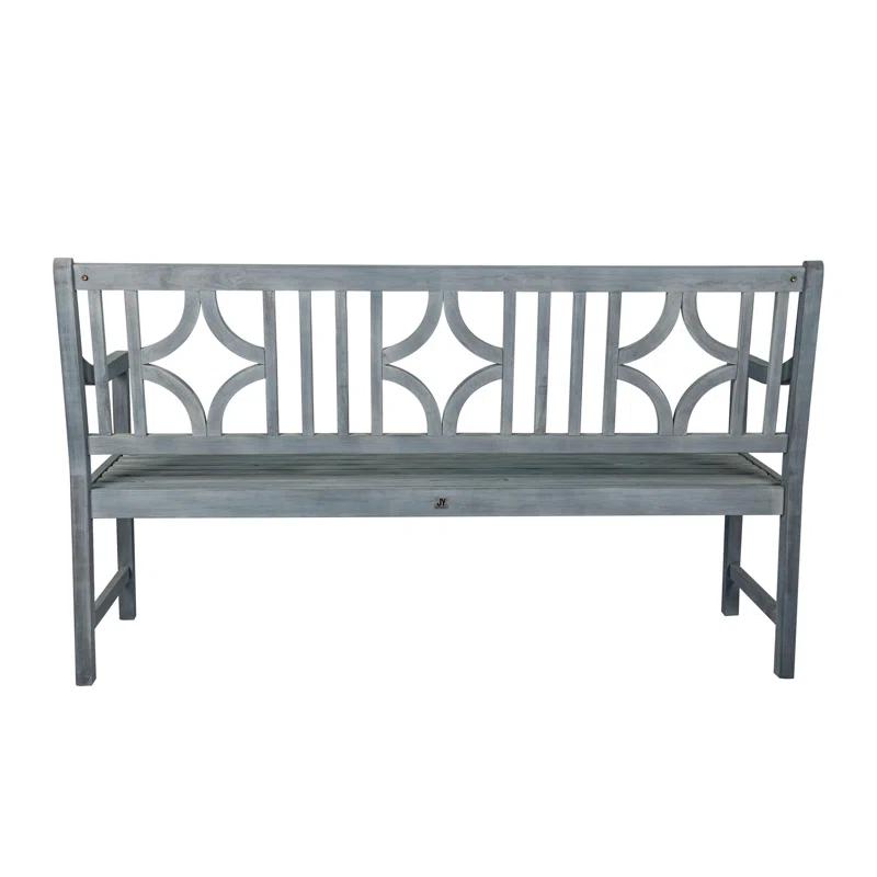 Red Barrel Studio® Babson Acacia Outdoor Bench