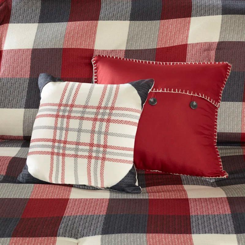 Madison Park Ridge 7 Piece Herringbone Comforter Set