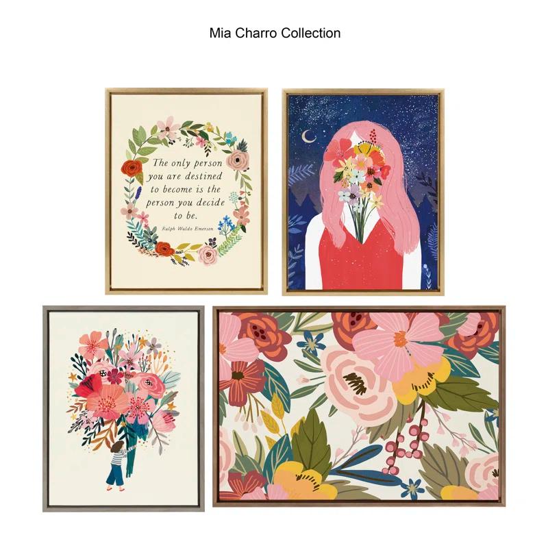 Kate and Laurel " Beginnings " by Mia Charro Painting Print