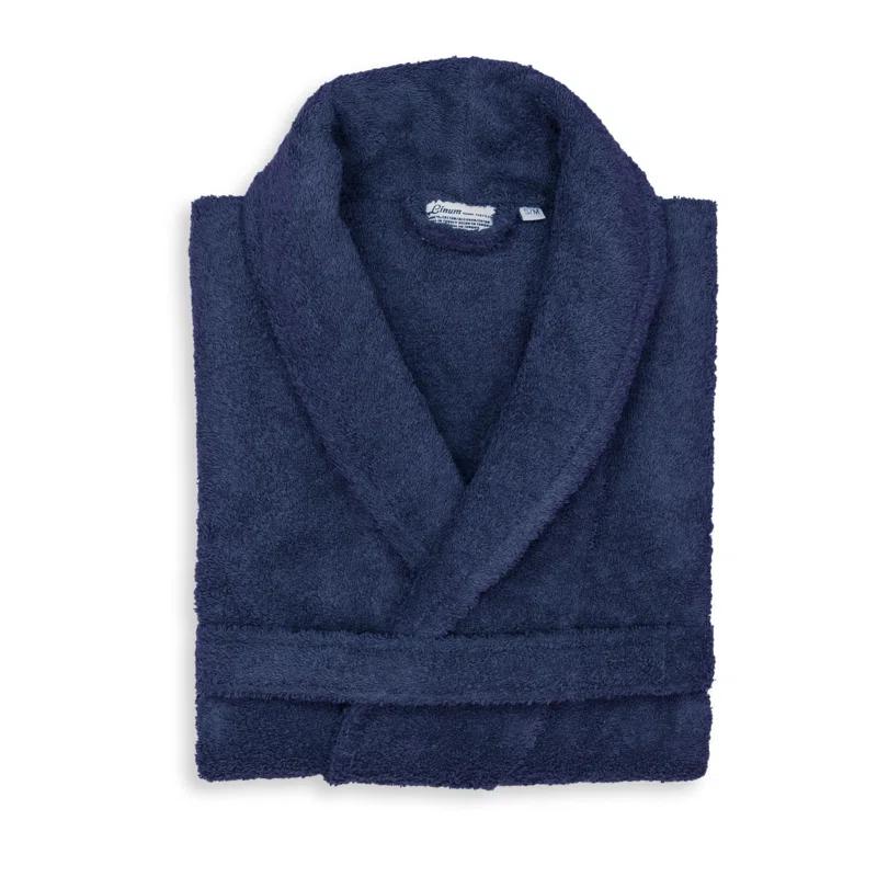 Linum Home Textiles Terry Terry Cloth Bathrobe with Pockets
