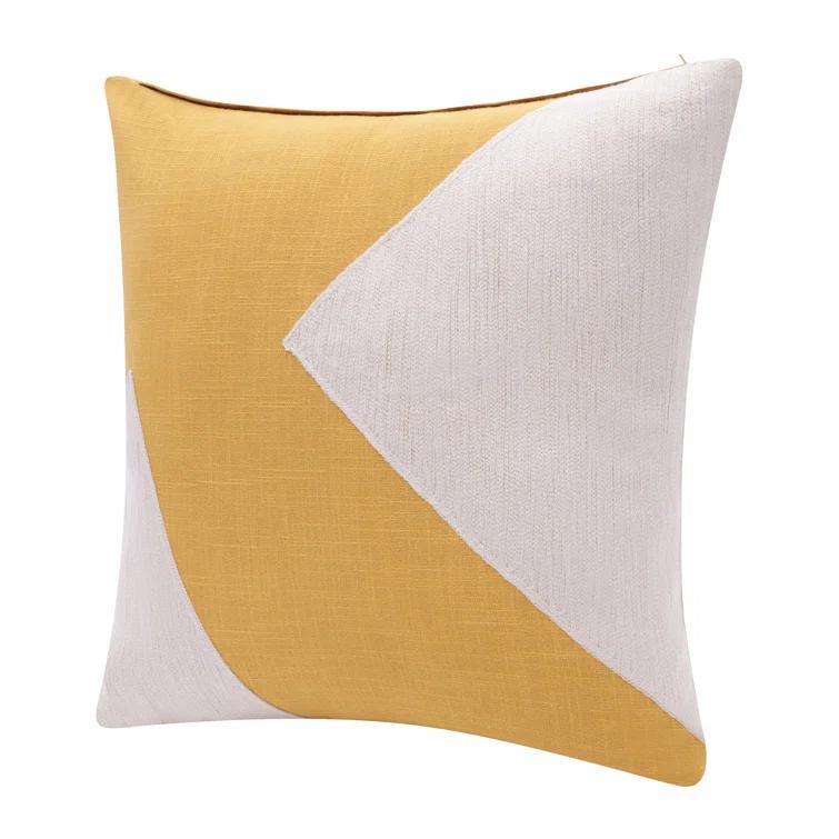 Auburn Geometric Cotton Throw Pillow