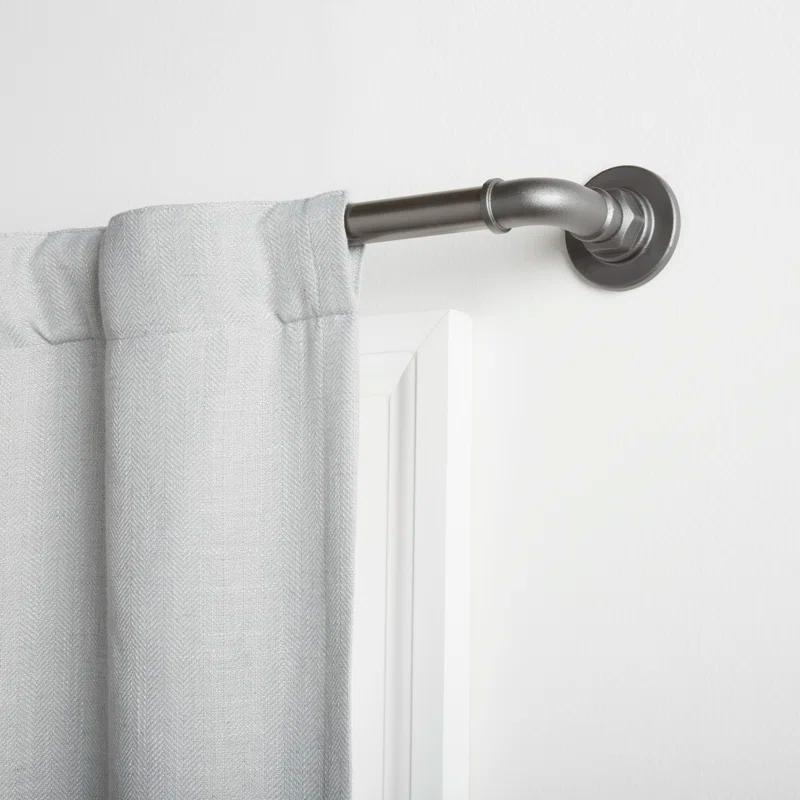 Exclusive Home Hyde Wrap Around Curtain Rod, Adjustable