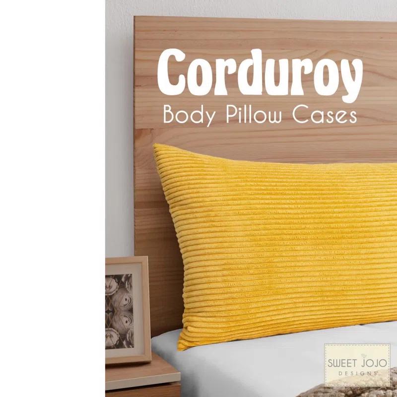 Sweet Jojo Designs Corduroy Body Pillow Case by Sweet Jojo Designs
