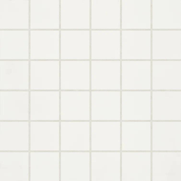 Marin 2" x 2" Square Matte Porcelain Mosaic Tile