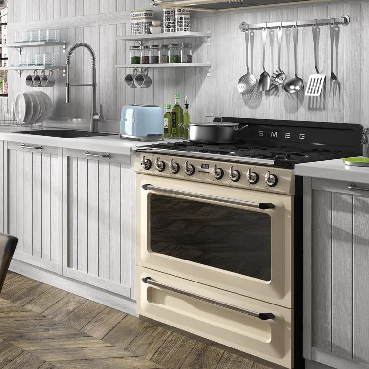 SMEG Pastel Blue 2-Slice Toaster