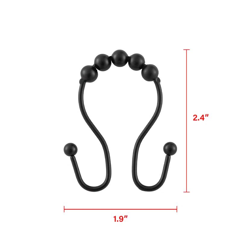 Utopia Alley Stainless Steel Shower Curtain Hook
