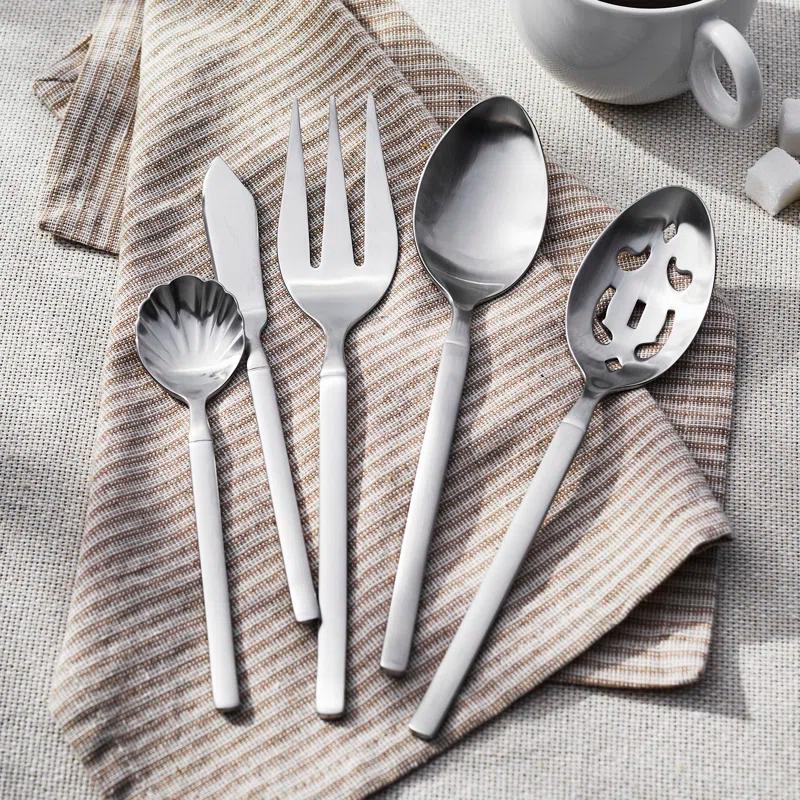 Opus 45 Piece Flatware Set Polished