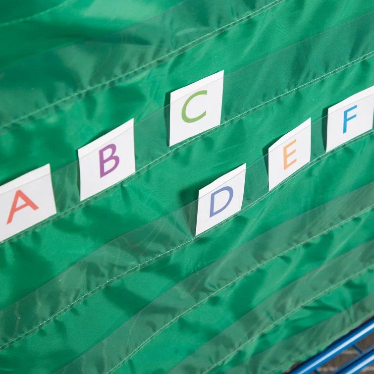 Zoomie Kids Harriotte 3 Compartment Metal Teaching Cart