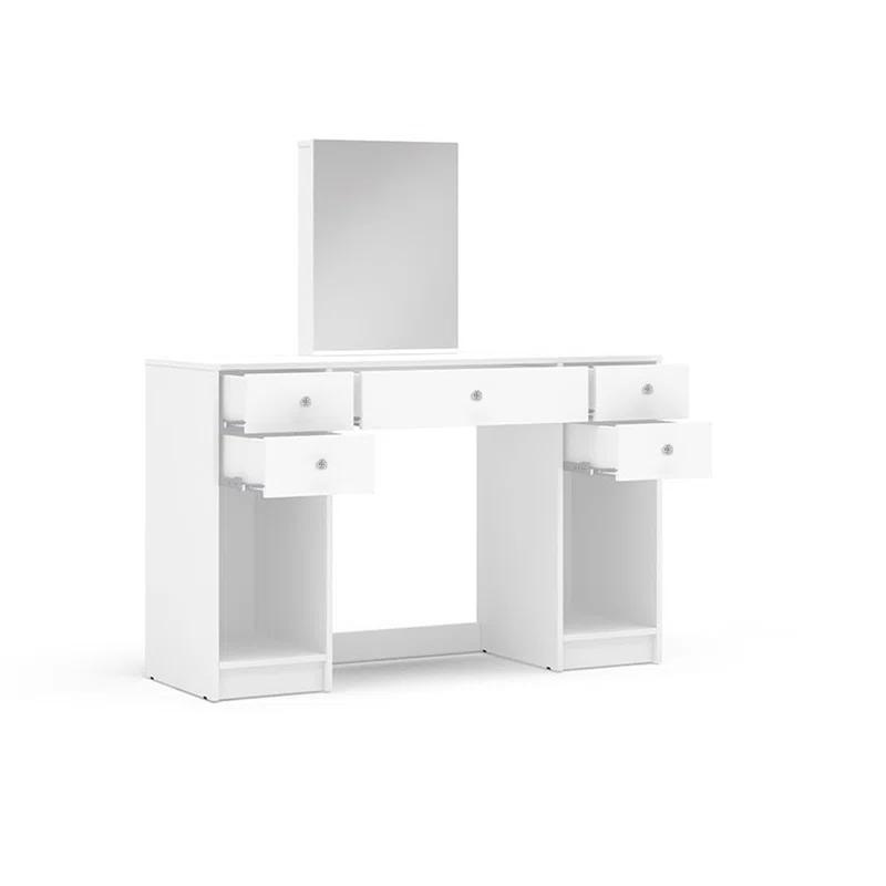 Boahaus LLC Boahaus Christina Large Modern Makeup Vanity Table