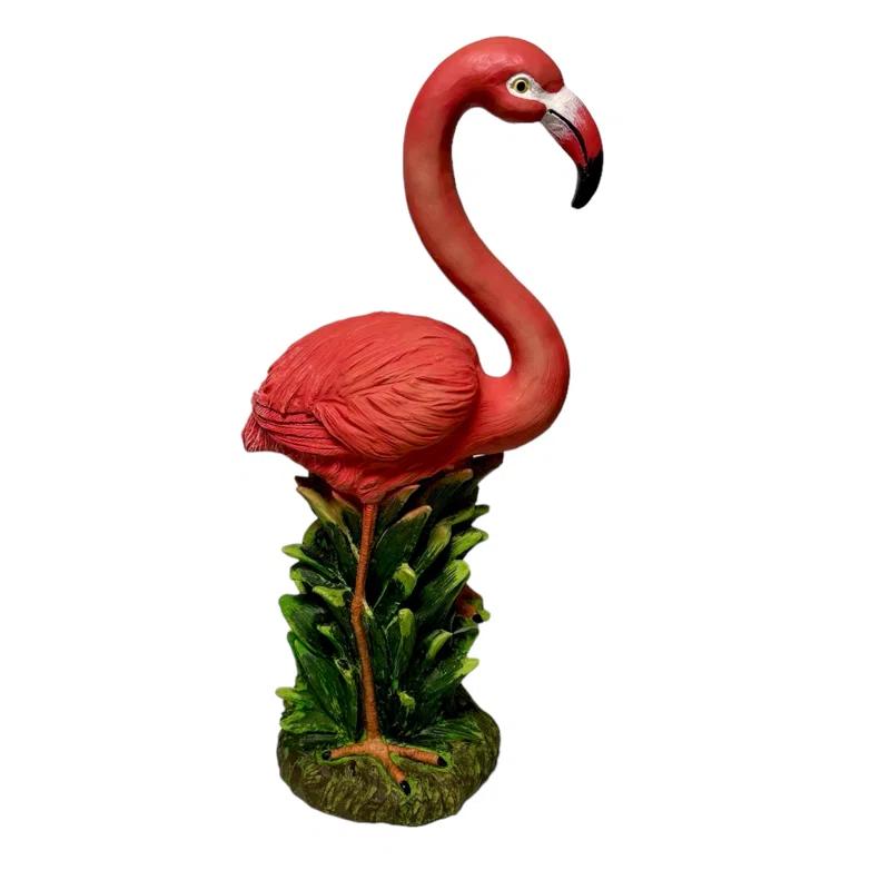 HomeStyles Life's a Beach Flamingo Statue