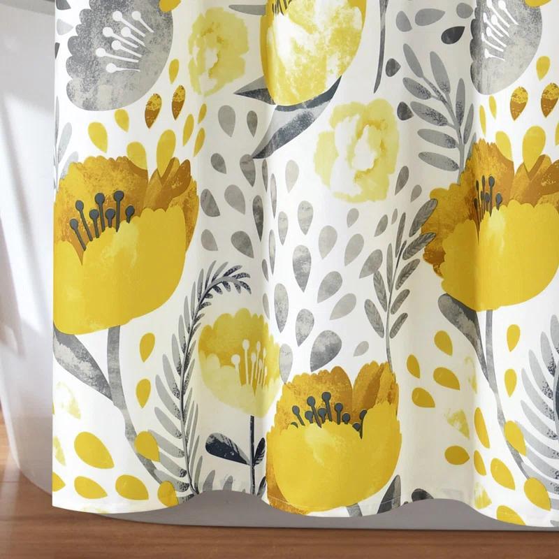 Lush Decor Bryonhall Floral Shower Curtain