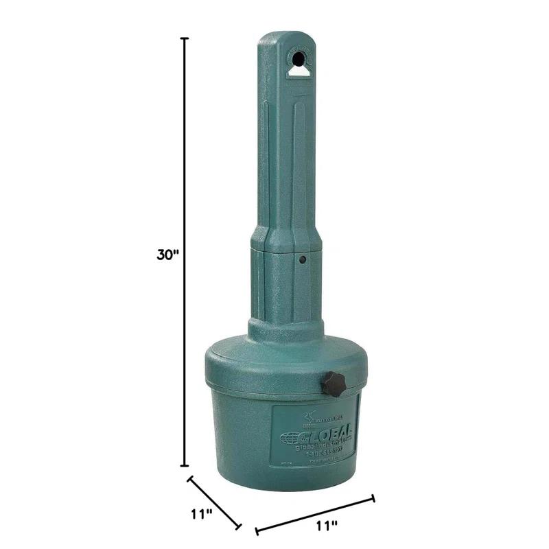 LUCULY Outdoor Ashtray, 1-1/2 Gallon