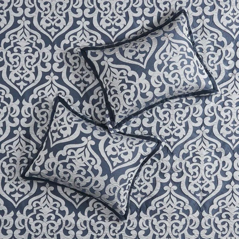 Madison Park Odette Jacquard 8 Piece Comforter Set