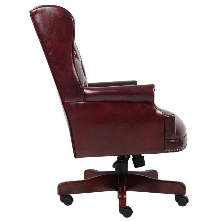 Boss Office Products Traditional Vinyl Executive Chair