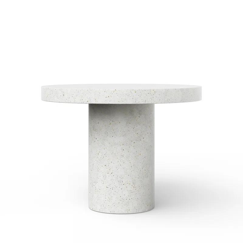 Maraca Concrete Pedestal Dining Table