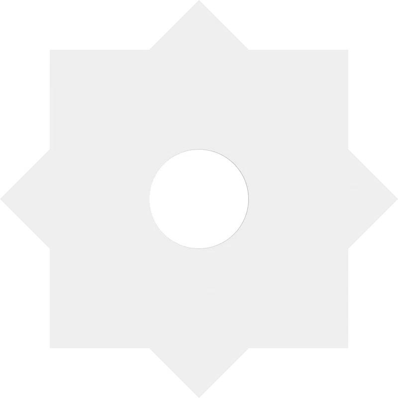 Axel Axel Architectural Grade PVC Contemporary Ceiling Medallion