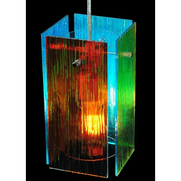 Meyda Lighting 1 - Light Silver Single Pendant