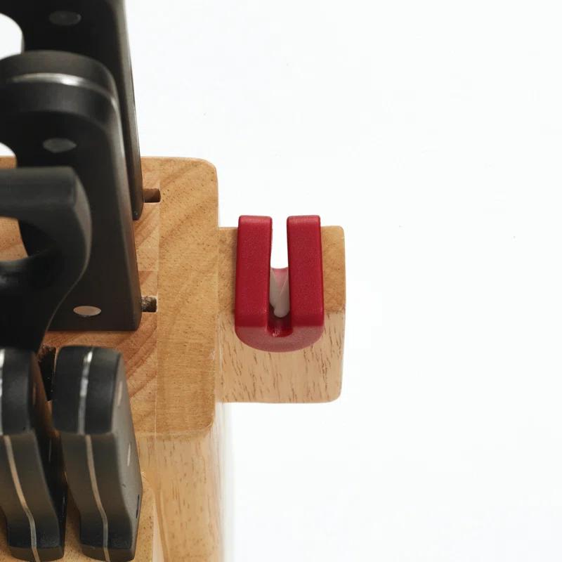 Farberware Farberware Edgekeeper 14-Piece Triple-Rivet Knife Block Set with Built-In Sharpener