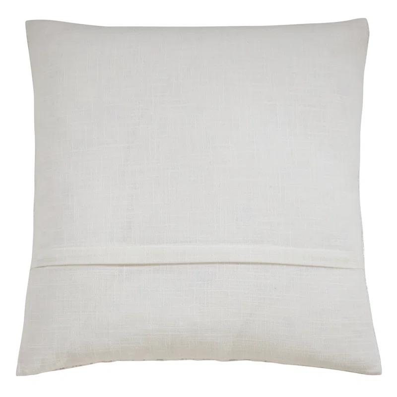 Saro Loretta Collection Abstract Cotton Throw Pillow